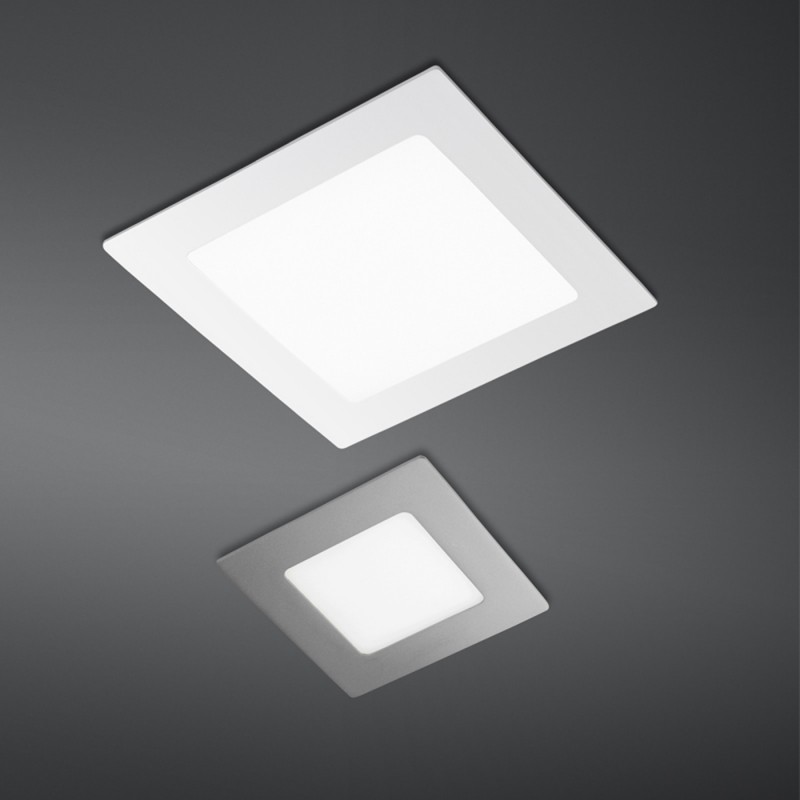 Novo Plus LED Downlight SQ 12W Grey