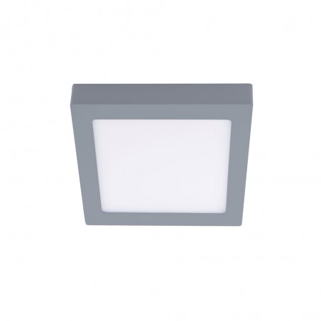 Novo Plus Surface Mounted LED Downlight SQ 12W Grey