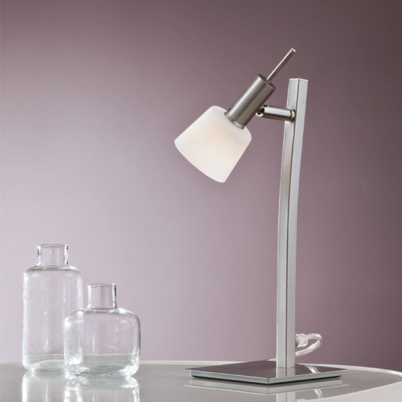 New Kaster Table Lamp Nickel