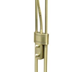 Lampa LED Floor Lamp 18W+5W 3000K Antique Brass