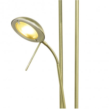 Lampa LED Floor Lamp 18W+5W 3000K Antique Brass