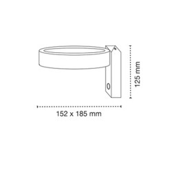 Basket LED Wall Light 7W 3000K 476Lm White