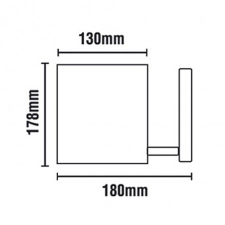 Alexandra Wall Light Beige 1xE27