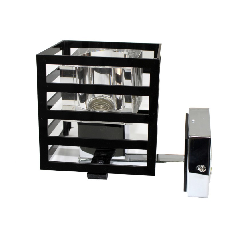 Paula Wall Light 1xG9 Black Cube Paula Wall Light 1xG9 Black Cube