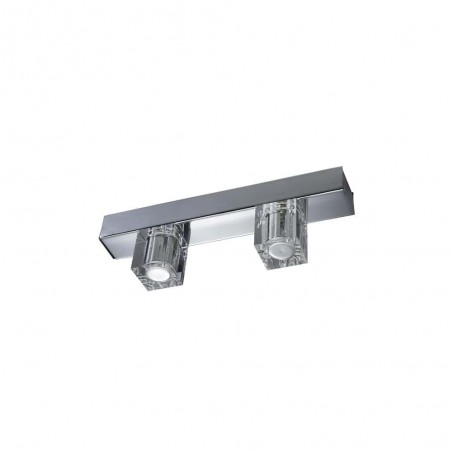 Hydros Track Kit 2xG9 Glass Nickel