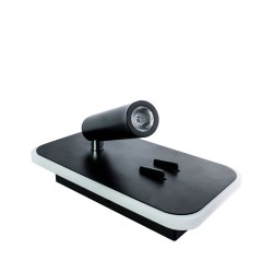 Irena LED Wall Light 11W+3W Black