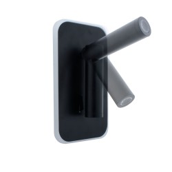 Irena LED Wall Light 11W+3W Black