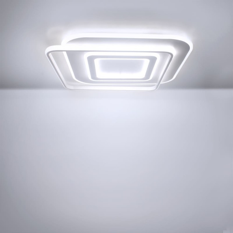 Plafón LED Lyra 100W CCT dimmable encendido luz fría