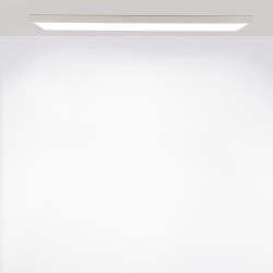 PANTALLA SUPERFICIE LED 40W EDUBA BLANCA 3 TEMPERATURAS encendida luz neutra