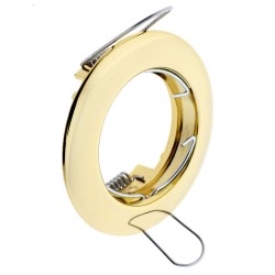 Spot Encastré Serie 055200 Fixe Rond Or