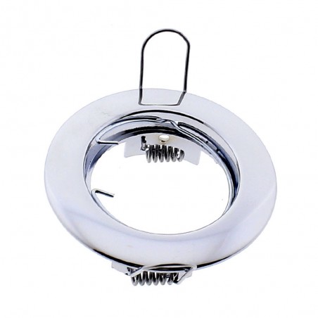 Spot Encastré Serie 055200 Fixe Rond Chrome