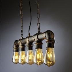 Bular 6-Light Industrial Pendant Lamp
