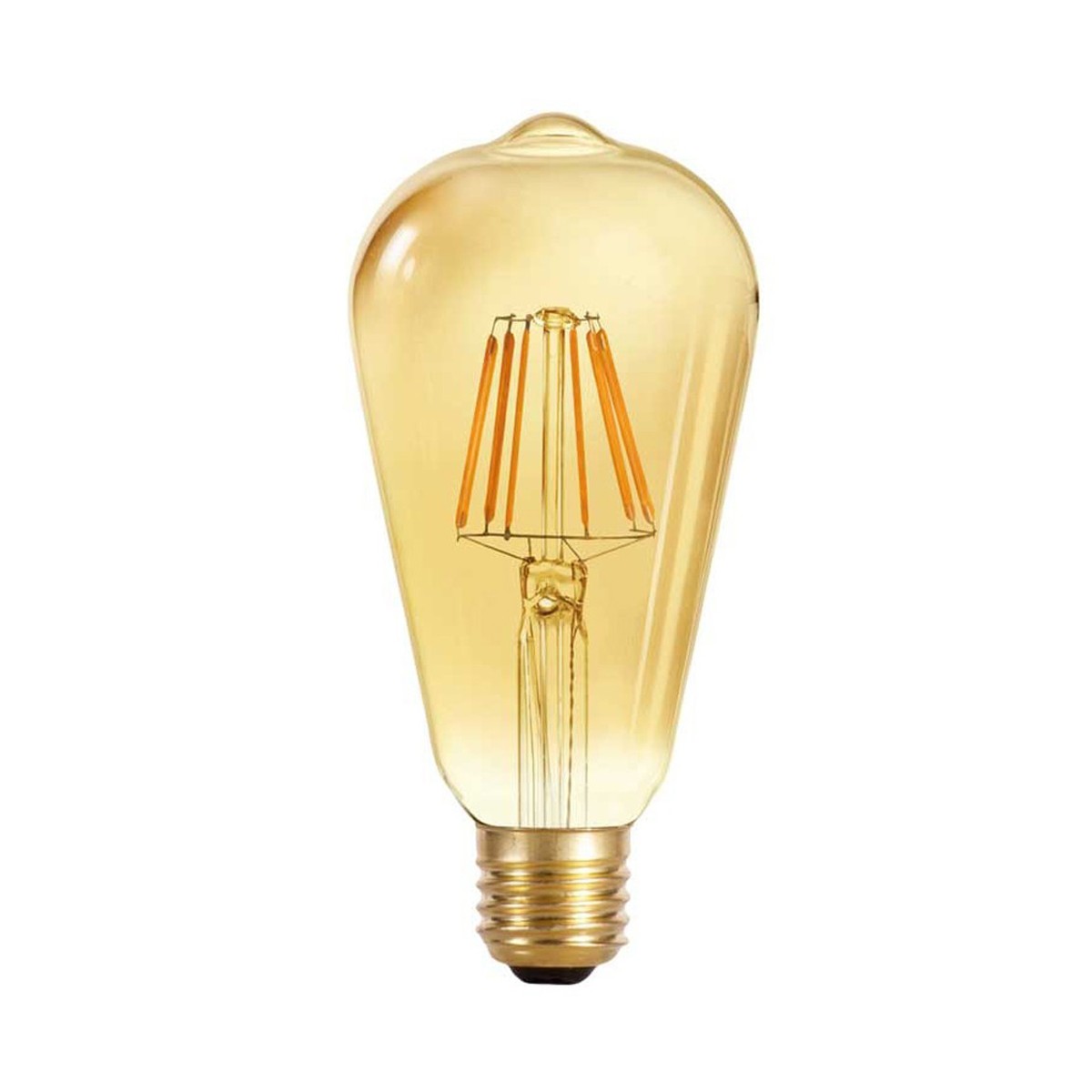 Dimmable E27 Light Bulb ST64 8W 800Lm 2700K Gold Dimmable E27 Light Bulb ST64 8W 800Lm 2700K Gold