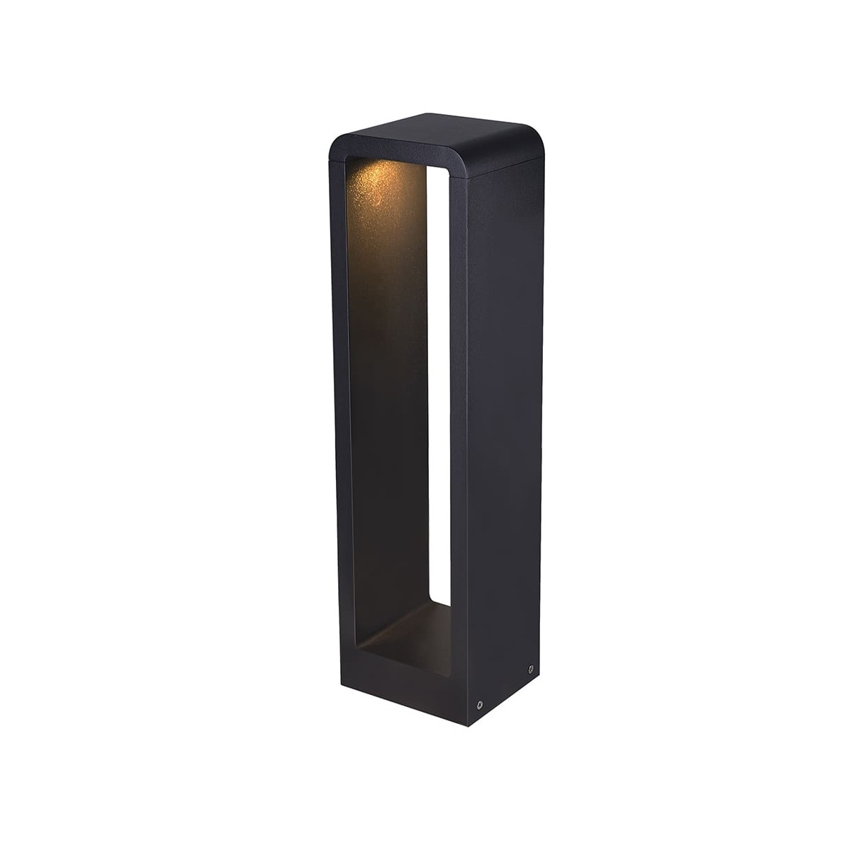 Pisa Anthracite LED Bollard Light IP65 9W 4000K 50cm CristalRecord