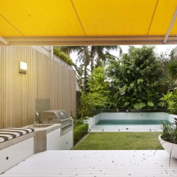 Applique murale LED Sun 8W 4000K IP54 avec détecteur