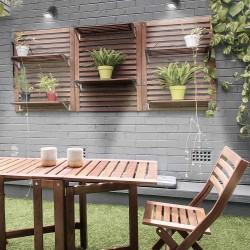 Tivo Outdoor LED Wall Lamp IP54 6W 4000K Square