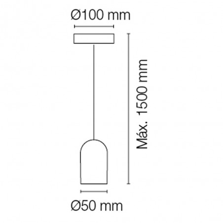 Marmol Pendant Light E27