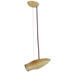 Bird Lamp Holder Wood 1XE27