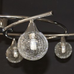 Lotto 6-Light Pendant Lamp Chrome