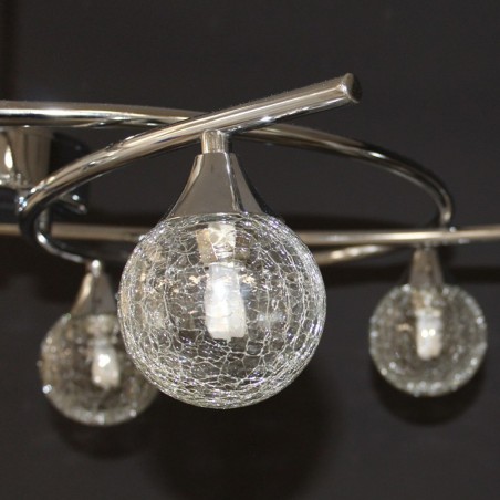 Lotto 6-Light Pendant Lamp Chrome