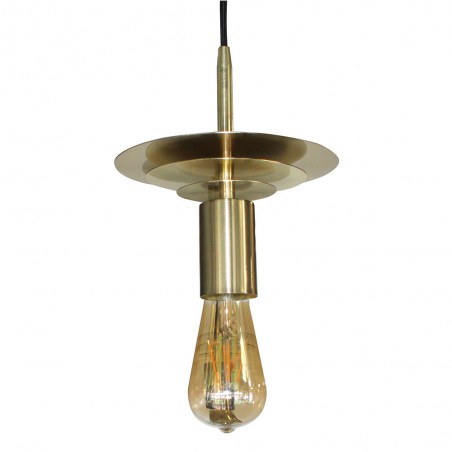 Saturno Pendant Lamp Holder Antique Brass