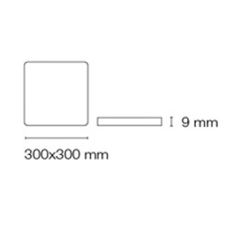 Creta LED Flush Light 12W CCT