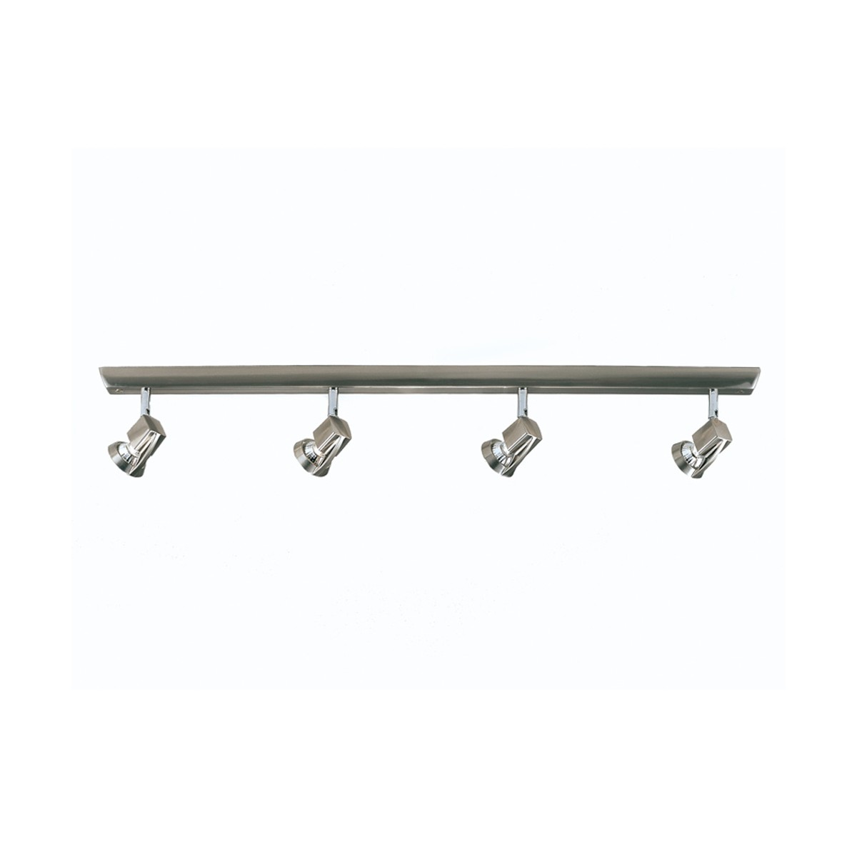 Arco 4-Light Ceiling Bar Light Satin Nickel Arco 4-Light Ceiling Bar Light Satin Nickel