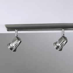 Arco 4-Light Ceiling Bar Light Satin Nickel