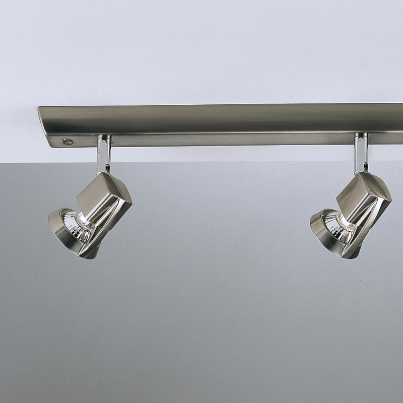 Arco 3-Light Ceiling Bar Light Satin Nickel