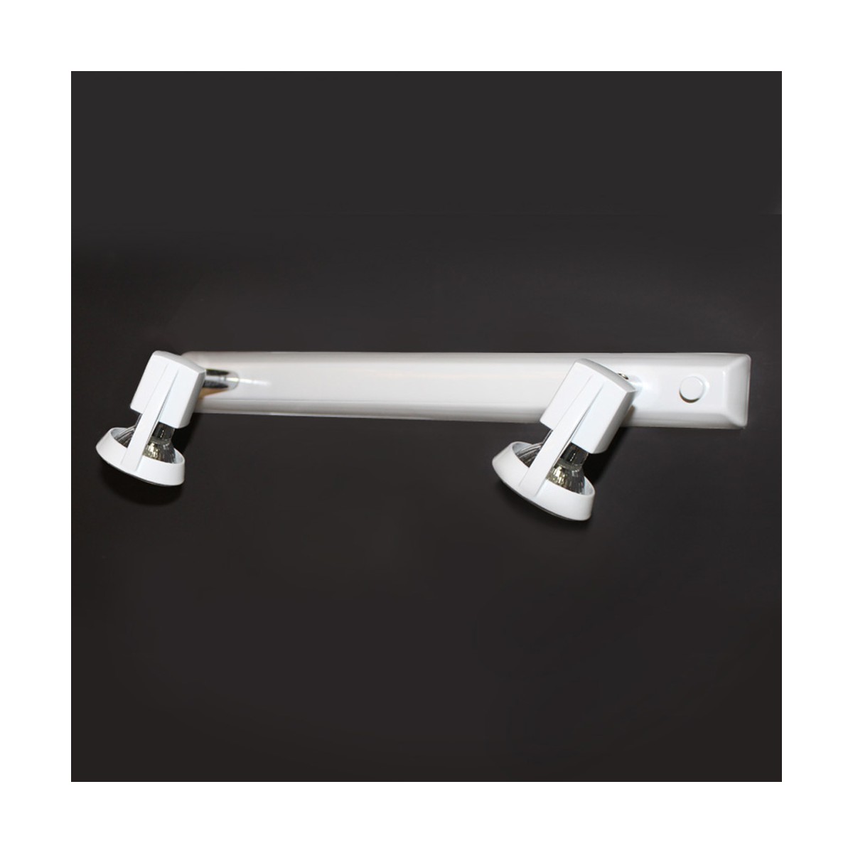 Arco 2-Light Ceiling Bar Light White Arco 2-Light Ceiling Bar Light White