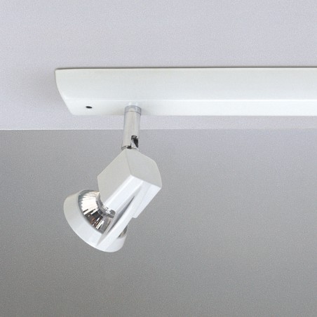Arco 2-Light Ceiling Bar Light White