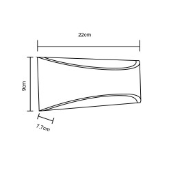 View Outdoor LED Wall Lamp IP54 6W 4000K