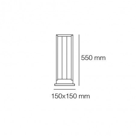 Borne LED Maribo 10W 4000K IP54