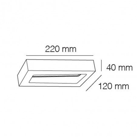 Cipri Outdoor LED Wall Lamp IP54 12W Adjustable