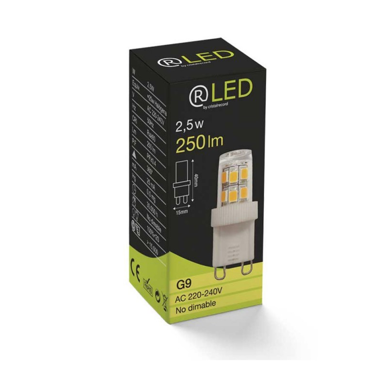 G9 Light Bulb 2.5W 250Lm 4000K Mini
