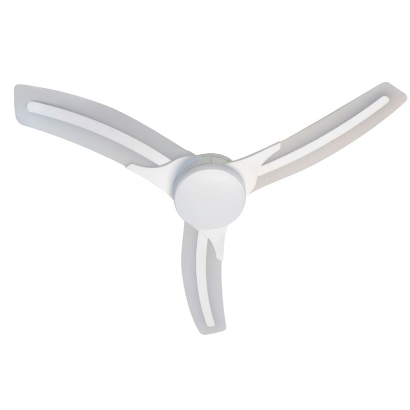 Ventilador DC lighter led 24W exclusivo vista de planta