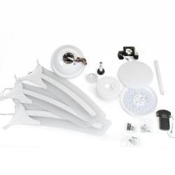 Ventilador DC lighter led 24W exclusivo sin montar