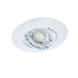 Spot Encastré Serie 353100 Orientable Rond Blanc