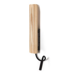 Aplique LED Madera Renoir 5W+3W USB