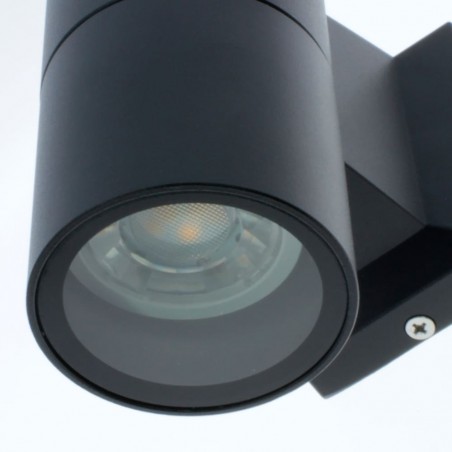 Detalle vista inferior Aplique IP44 Relax 1xGU10