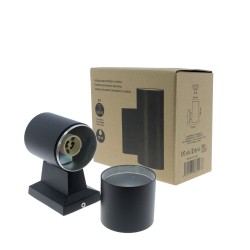 Aplique IP44 Relax 1xGU10 desmontado más caja