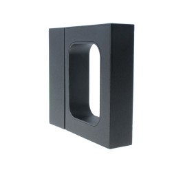 Applique LED Urpi 6W IP54 4000K Noir Mat