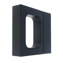 Applique LED Urpi 6W IP54 4000K Noir Mat