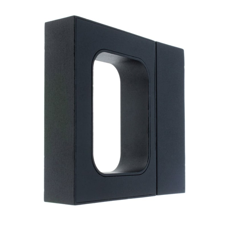 Applique LED Urpi 6W IP54 4000K Noir Mat