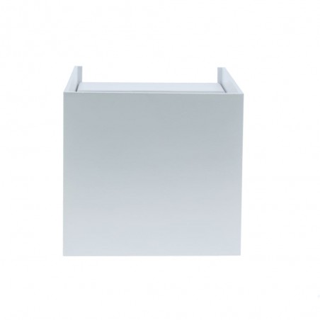 Cube Outdoor LED Wall Lamp IP54 2x5W 3000K White